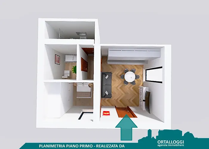 דירה Vescovo Con Accesso Al אורטה סאן ג'יוליו